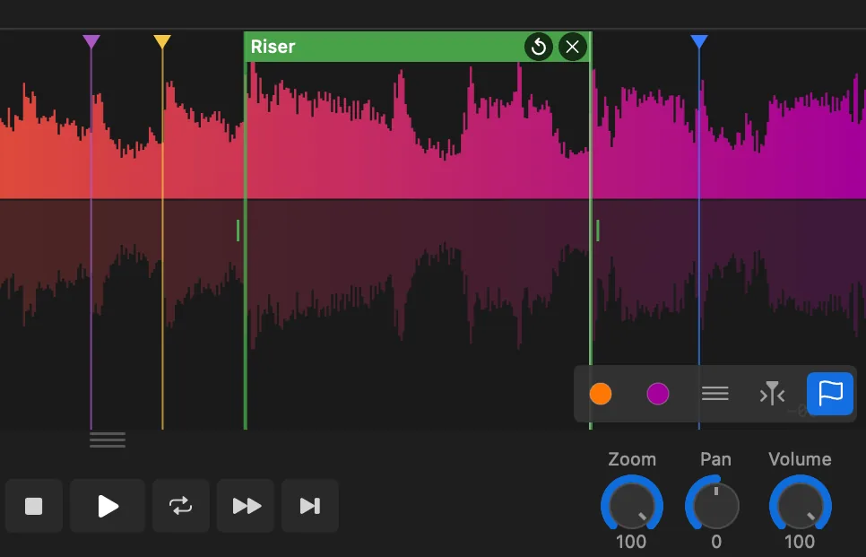 Marker, Regionen & Loops in Ampado PRO nutzen - so geht's