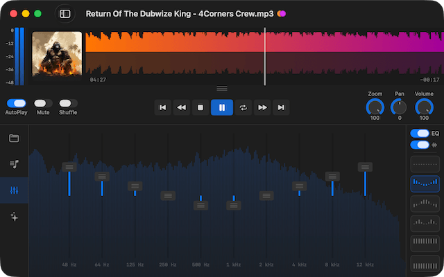 Ampado PRO music player for Mac